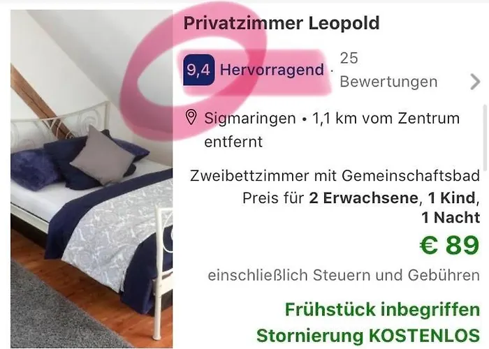 Leopold Ubytování v soukromí Sigmaringen